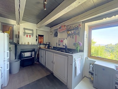 Maison en pierre à Doizieux