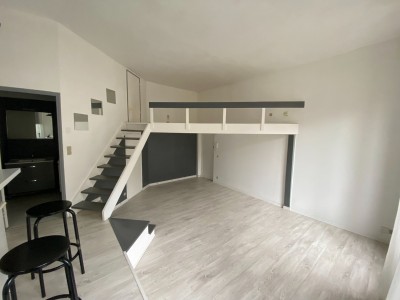 Grand studio loué hyper centre-ville
