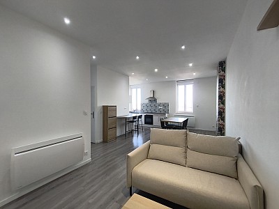 APPARTEMENT T2 A LOUER - ST ETIENNE - 53.93 m2 - 590 € charges comprises par mois
