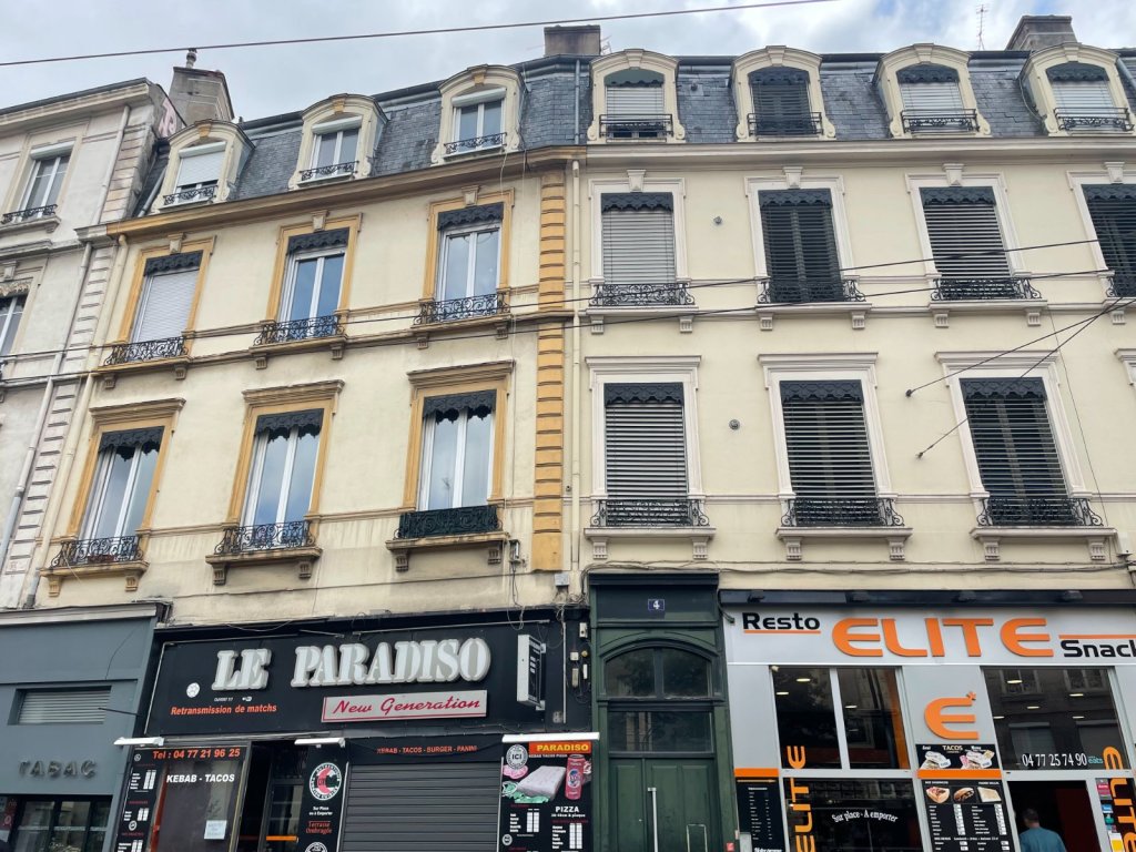 Appartement F4 A VENDRE - ST ETIENNE Chateaucreux - 92.24 m2 - 113 000 &euro;